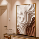 Quadro Decorativo Abstrato Dunas