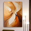 Quadro Decorativo Abstrato Fusão de Calor