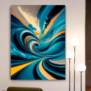 Quadro Decorativo Abstrato Caminho do Céu