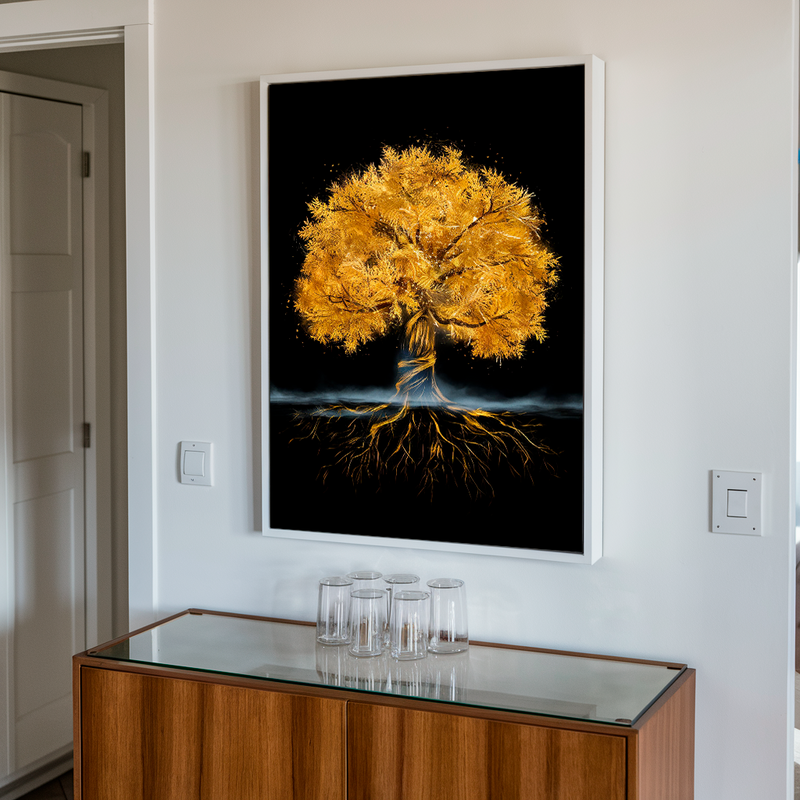 Quadro Decorativo Árvore da Vida - Raízes da Vida