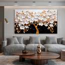 Quadro Decorativo Árvore Floral - Serenidade Radiante