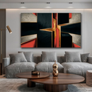 Quadro Decorativo Abstrato Ponto de Fuga