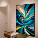 Quadro Decorativo Abstrato Caminho do Céu