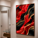 Quadro Decorativo Abstrato Fluxo de Lava