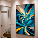 Quadro Decorativo Abstrato Caminho do Céu