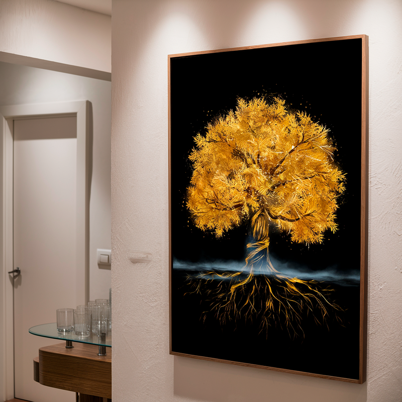 Quadro Decorativo Árvore da Vida - Raízes da Vida