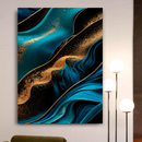 Quadro Decorativo Abstrato Fluxo Maré