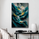 Quadro Decorativo Abstrato Tempestade de Energias