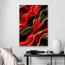 Quadro Decorativo Abstrato Fluxo de Lava