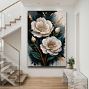 Quadro Decorativo Flores - Florescer Dourado