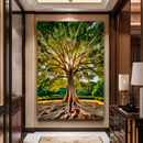 Quadro Decorativo Árvore - Essência Verdejante