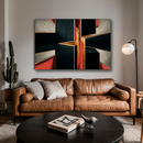 Quadro Decorativo Abstrato Ponto de Fuga