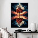 Quadro Decorativo Árvore da Vida - Espelho do Céu Ardente