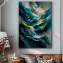 Quadro Decorativo Abstrato Tempestade de Energias