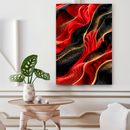 Quadro Decorativo Abstrato Fluxo de Lava