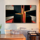 Quadro Decorativo Abstrato Ponto de Fuga