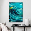 Quadro Decorativo Abstrato Drop Mar