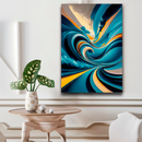 Quadro Decorativo Abstrato Caminho do Céu