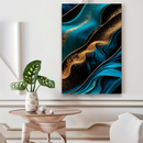 Quadro Decorativo Abstrato Fluxo Maré