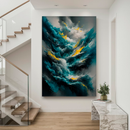 Quadro Decorativo Abstrato Tempestade de Energias