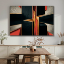 Quadro Decorativo Abstrato Ponto de Fuga