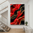 Quadro Decorativo Abstrato Fluxo de Lava