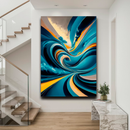 Quadro Decorativo Abstrato Caminho do Céu