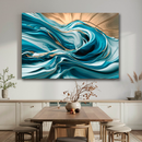 Quadro Decorativo Abstrato Espirais Oceânicas