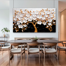 Quadro Decorativo Árvore Floral - Serenidade Radiante