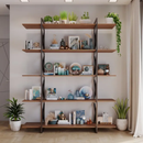 Estante Moderna Estilo Industrial Expanse