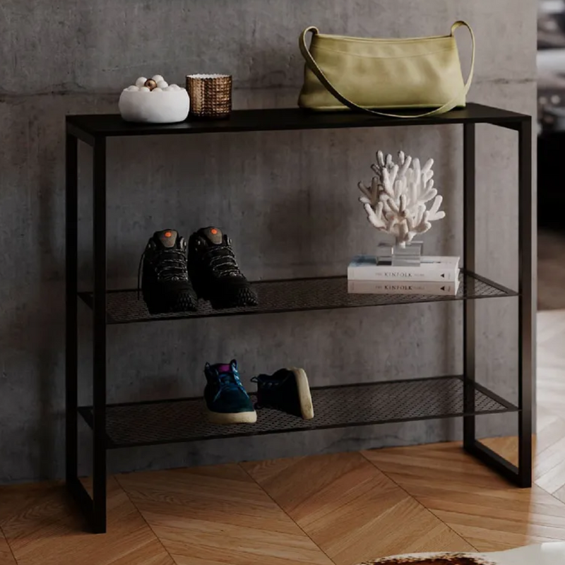 Sapateira Moderna Estilo Industrial Lyra