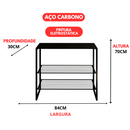 Sapateira Moderna Estilo Industrial Lyra