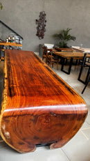 Mesa Madeira Maciça - Cascata (3,29x0,98-1,03m)