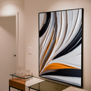 Quadro Decorativo Abstrato Vento Cromático