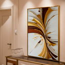Quadro Decorativo Abstrato Aurora de bronze