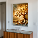 Quadro Decorativo Árvore- Brilho da Terra