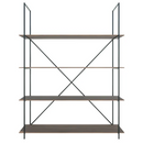 Estante Moderna Estilo Industrial Wooden