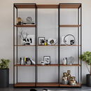 Estante Moderna Estilo Industrial Platinum