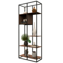 Estante Moderna Estilo Industrial Space