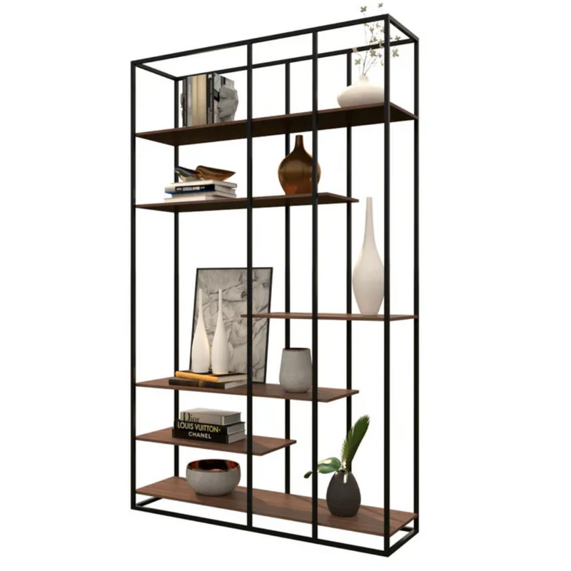 Estante Moderna Estilo Industrial Oasis