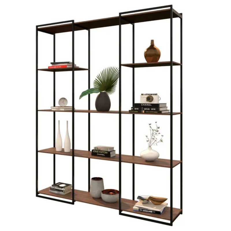 Estante Moderna Estilo Industrial Platinum