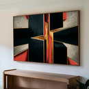 Quadro Decorativo Abstrato Ponto de Fuga