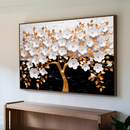 Quadro Decorativo Árvore Floral - Serenidade Radiante