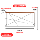 Aparador Moderno Estilo Industrial Forest Feel