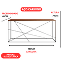 Aparador Moderno Estilo Industrial Forest Feel