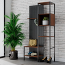 Sapateira Moderna Estilo Industrial Orion