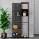 Sapateira Moderna Estilo Industrial Orion