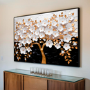Quadro Decorativo Árvore Floral - Serenidade Radiante