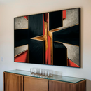 Quadro Decorativo Abstrato Ponto de Fuga