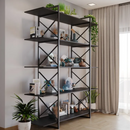 Estante Moderna Estilo Industrial Expanse